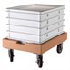 Caja Cambro protectora para masa de pizza