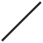Canutillo de papel negro agitador Fiesta Green para cóctel