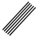 Canutillos de papel Fiesta Green biodegradables color negro