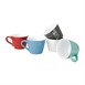 Taza de café Aroma Olympia roja de 230ml