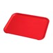 Bandeja Cambro de polipropileno roja de 410mm