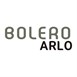 Silla Arlo Bolero de polipropileno café con patas de varilla (Juego de 2)