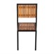 Silla de acero y madera acacia Bolero (Caja 4)