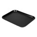 Bandeja rectangular de fibra de vidrio negra Cambro antideslizante de 350mm