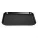 Bandeja rectangular de fibra de vidrio negra Cambro antideslizante de 350mm