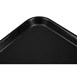 Bandeja rectangular de fibra de vidrio negra Cambro antideslizante de 350mm