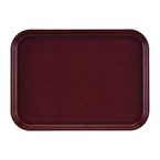 Bandeja burdeos Cambro rectangular de fibra de vidrio antideslizante de 415mm