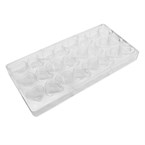 Molde para chocolate con forma de corazón