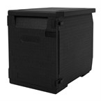 Contenedor de carga frontal Cambro aislado de 126 litros con 6 carriles