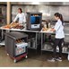 Contenedor de carga superior Cambro aislado de 155 litros con carriles regulables