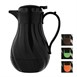 Jarra isotérmica Olympia de 2Ltr diseño negro en espiral