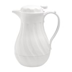 Jarra isotérmica Olympia de 2Ltr diseño blanco en espiral