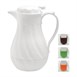 Jarra isotérmica Olympia de 2Ltr diseño blanco en espiral
