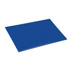 Tabla de cortar Hygiplas de baja densidad antibacteriana azul
