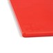 Tabla de cortar Hygiplas de baja densidad antibacteriana roja