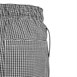 Pantalón de teflón Whites Easyfit de cuadros pequeños negros