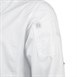 Casaca Chefworks Hartford Urban ligera con cremallera color blanco