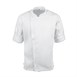Casaca Chefworks Hartford Urban ligera con cremallera color blanco