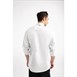 Casaca Chefworks Hartford Urban ligera con cremallera color blanco