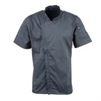 Casaca Chefworks Urban Springfield ligera con cremallera color azul tinta