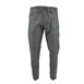 Pantalón para chef Chefworks Urban blanco y negro de raya fina