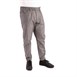 Pantalón para chef Chefworks Urban blanco y negro de raya fina