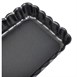 Molde rectangular antiadherente DeBuyer base desmontable  - 36cm