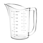 Jarra de medición de policarbonato Vogue de 2Ltr