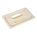 Tapa policarbonato calor con asa Cambro GN 1/4