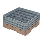 Estante Cambro beige de 25 compartimentos