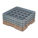 Estante Cambro beige de 25 compartimentos
