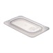 Tapa polipropileno flexible con junta Cambro GN - 1/9