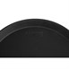 Bandeja Cambro Camtread antideslizante redonda negra de fibra de vidrio