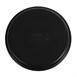 Bandeja Cambro Camtread antideslizante redonda negra de fibra de vidrio