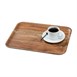 Bandeja laminada Cambro Madeira de roble marrón