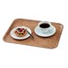 Bandeja laminada Cambro Madeira marrón oliva