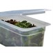 Cubeta de polipropileno Cambro 1/4 Gastronorm de 100mm