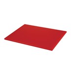 Tabla de cortar Hygiplas pequeña de alta densidad roja