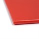 Tabla de cortar Hygiplas pequeña de alta densidad roja