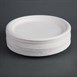 Platos compostables de bagazo Fiesta Green 260mm 