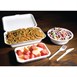 Envase compostable abatible de bagazo Fiesta Green de 248mm 