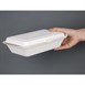 Envase compostable abatible de bagazo Fiesta Green de 248mm 