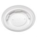 Tapas planas compostables Vegware para recipientes de comida caliente 230ml
