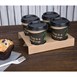 Vaso compostable de una sola pared para bebidas calientes 340ml Fiesta Green