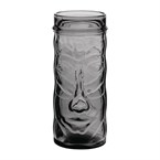 Vaso Utopia Tahiti Tiki gris ahumado 450ml