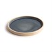 Plato redondo llano azul granito Olympia Canvas de 180mm