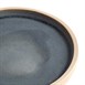 Plato redondo llano azul granito Olympia Canvas de 180mm