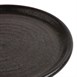 Plato redondo negro borde pequeño Delhi Olympia Canvas 180mm   
