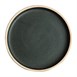 Plato redondo llano verde oscuro Olympia Canvas 180mm  