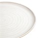 Plato redondo blanco Murano borde pequeño Olympia Canvas 265mm